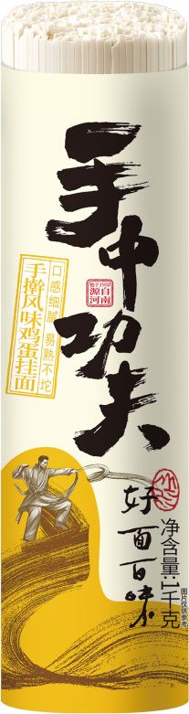 手搟風(fēng)味雞蛋掛面